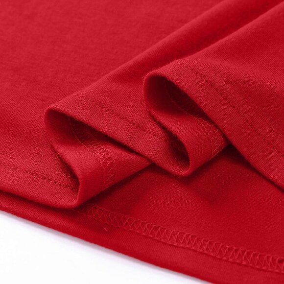 Stylish XX-Large Women's Christmas Fairy Graphic Tee - Breathable Cotton Blend - Picture 5 of 7